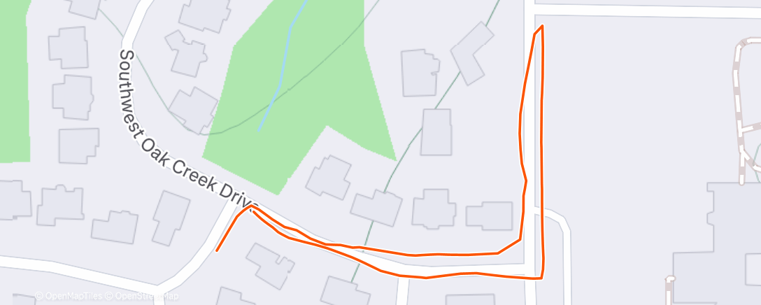 Карта физической активности (Morning Run)