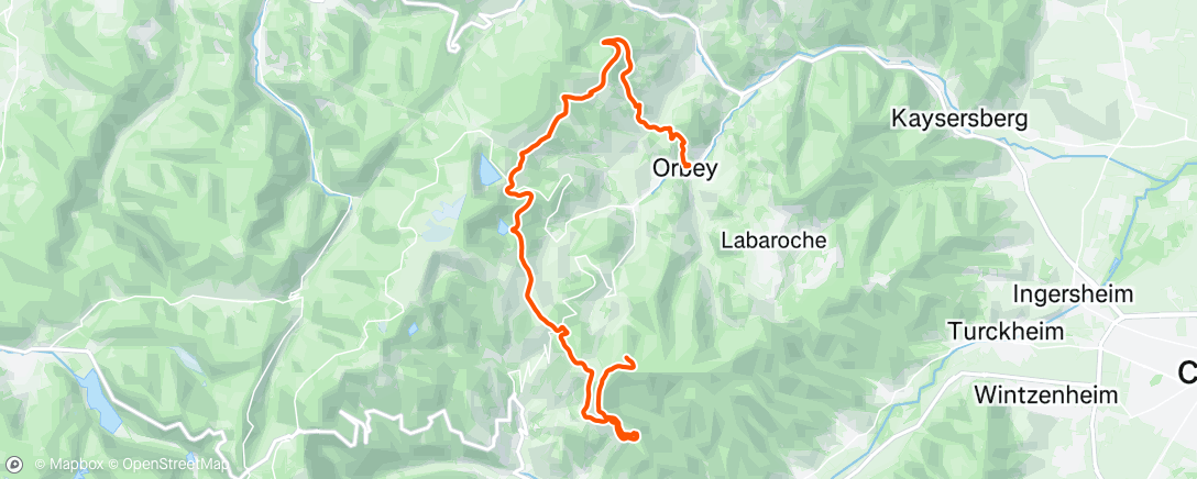 Map of the activity, 36eme/700 Les foulées du souvenir 🔥🌲