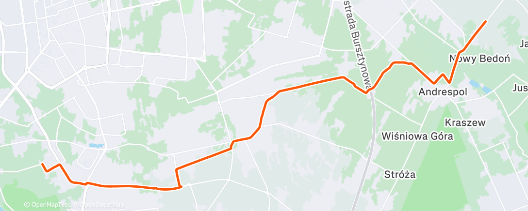 Карта физической активности (Morning Ride)