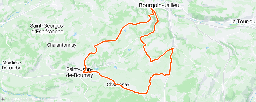 Map of the activity, 4 - Morning Ride