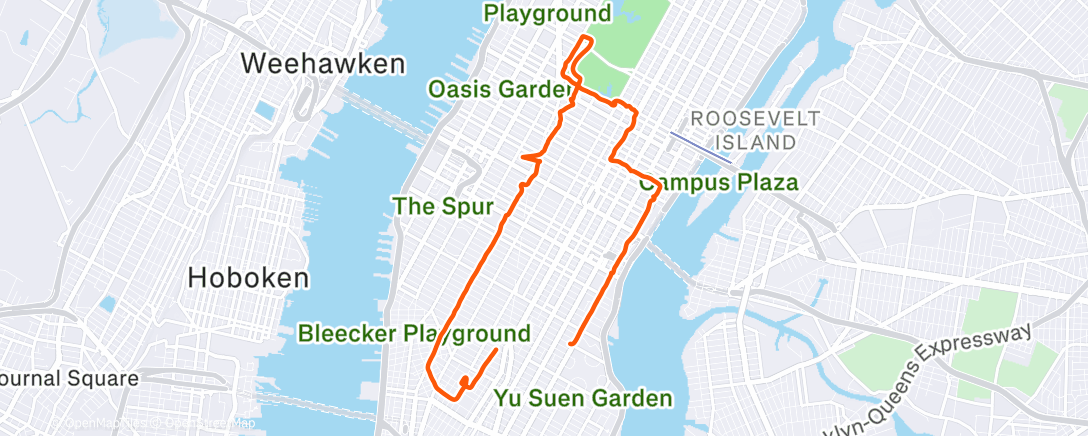 Map of the activity, Wns Halloween