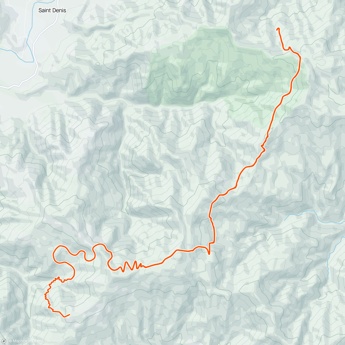 Map of the activity, La Reine