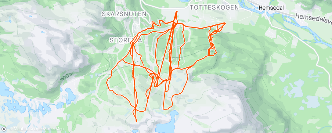 Map of the activity, Afternoon Alpine Ski - pudderdag❄️⛷️