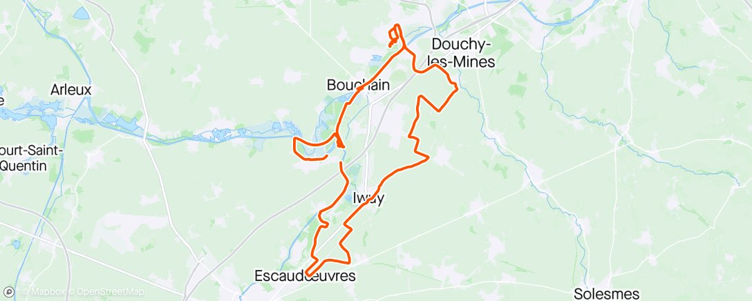 Karte der Aktivität „E-Mountainbike-Fahrt am Nachmittag”