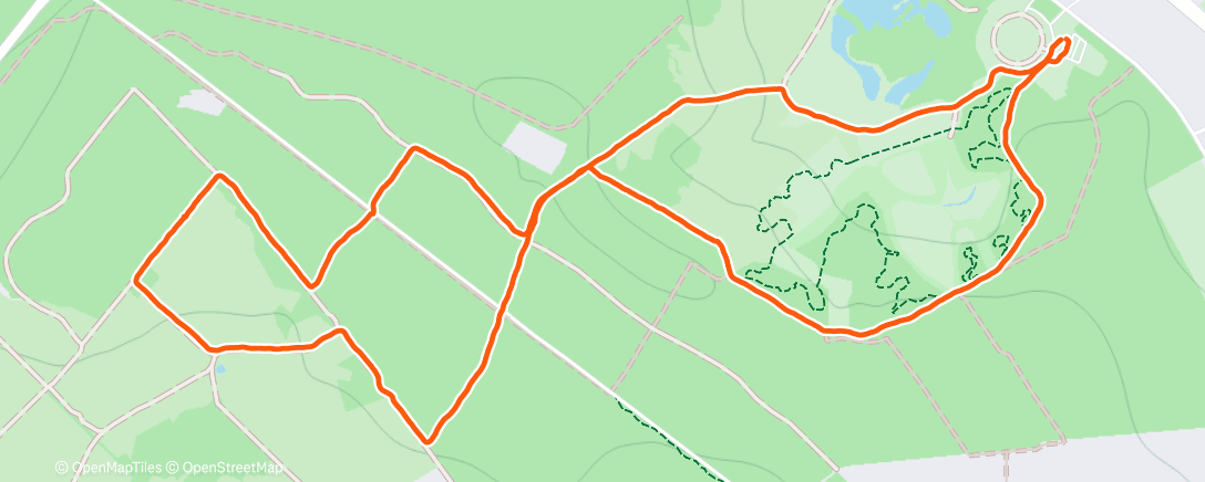 Карта физической активности (Namiddagwandeling)