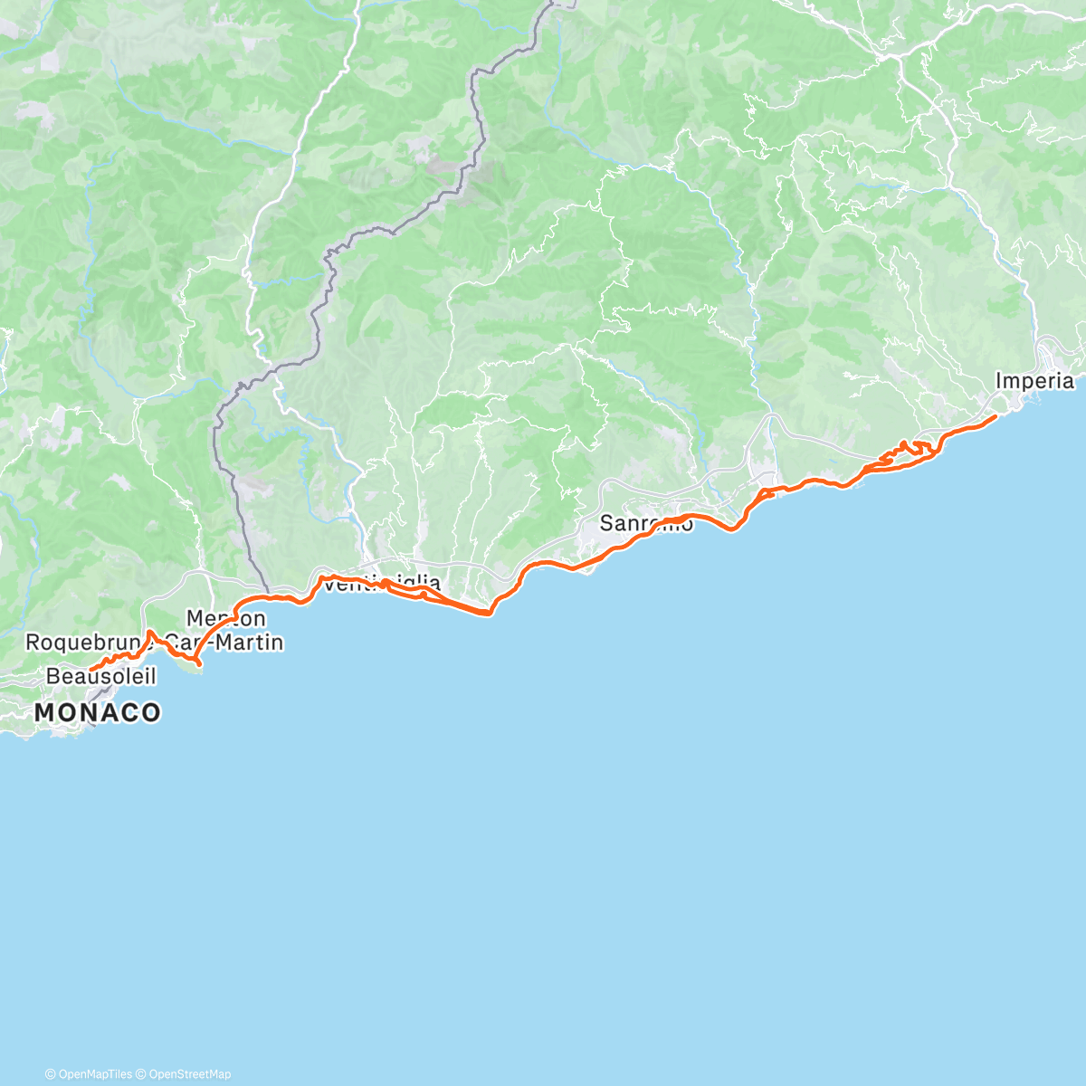 Map of the activity, Last one out before Christmas 🎄