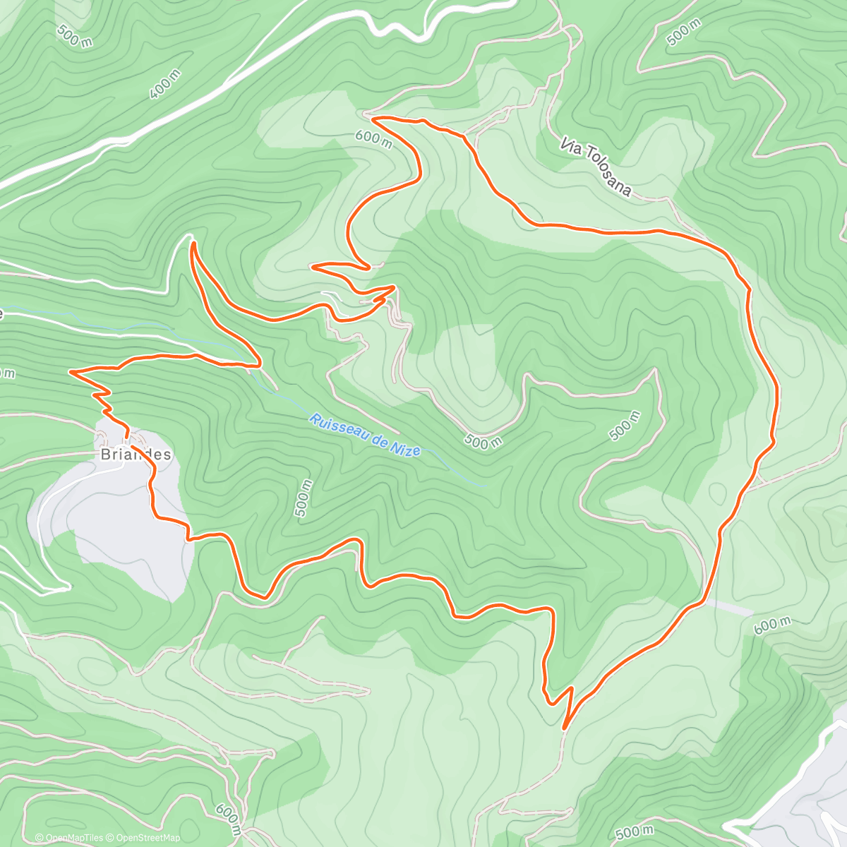 Карта физической активности (la classique de Noel)