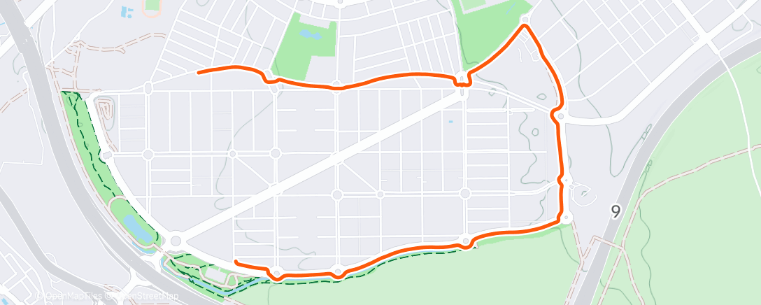 Map of the activity, 5K - Sensaciones raras