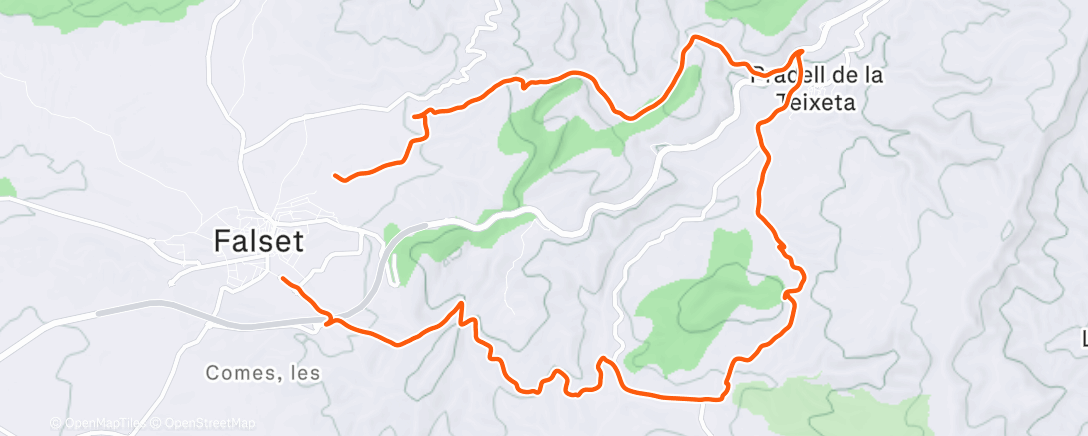 Mappa dell'attività Última de l'any!!