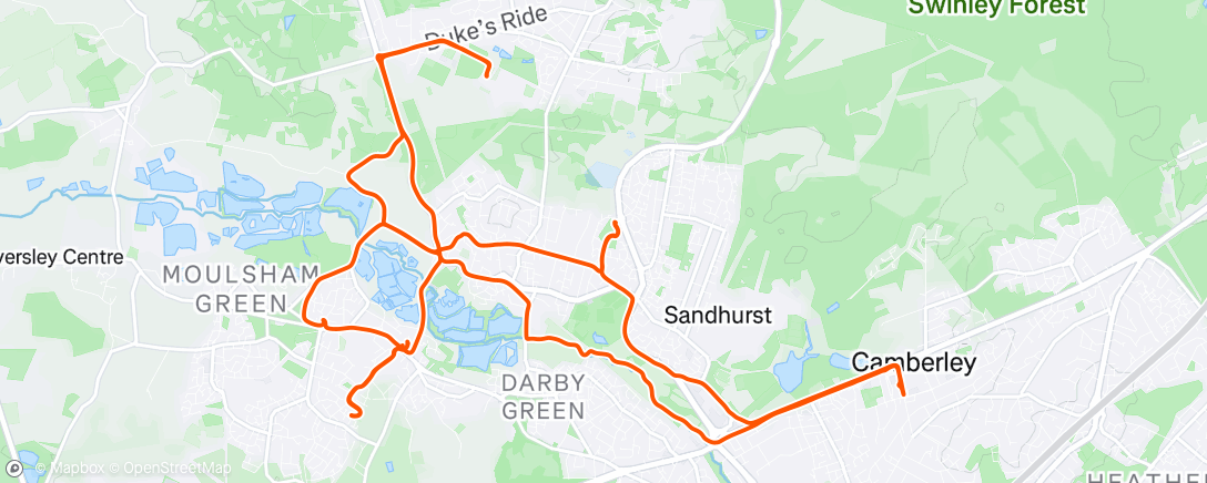 Map of the activity, Deliveroo (pt. 1)