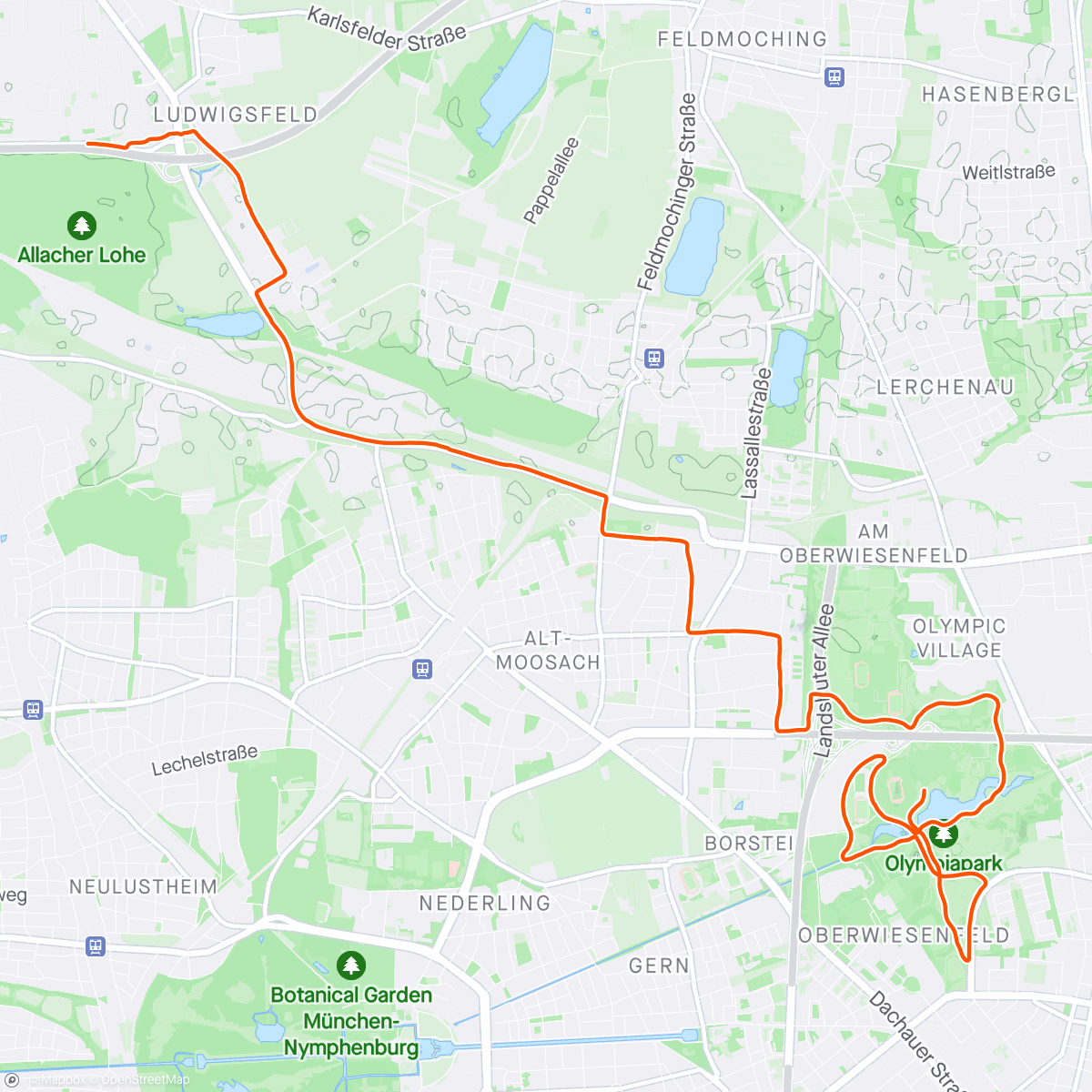 Map of the activity, WINGS FOR LIFE WORLDRUN 2024