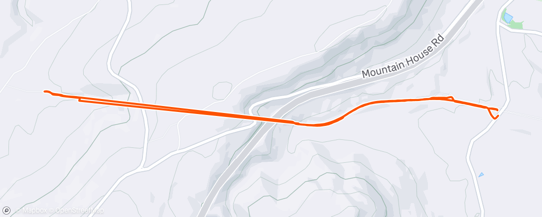 Map of the activity, Lunch Walk
