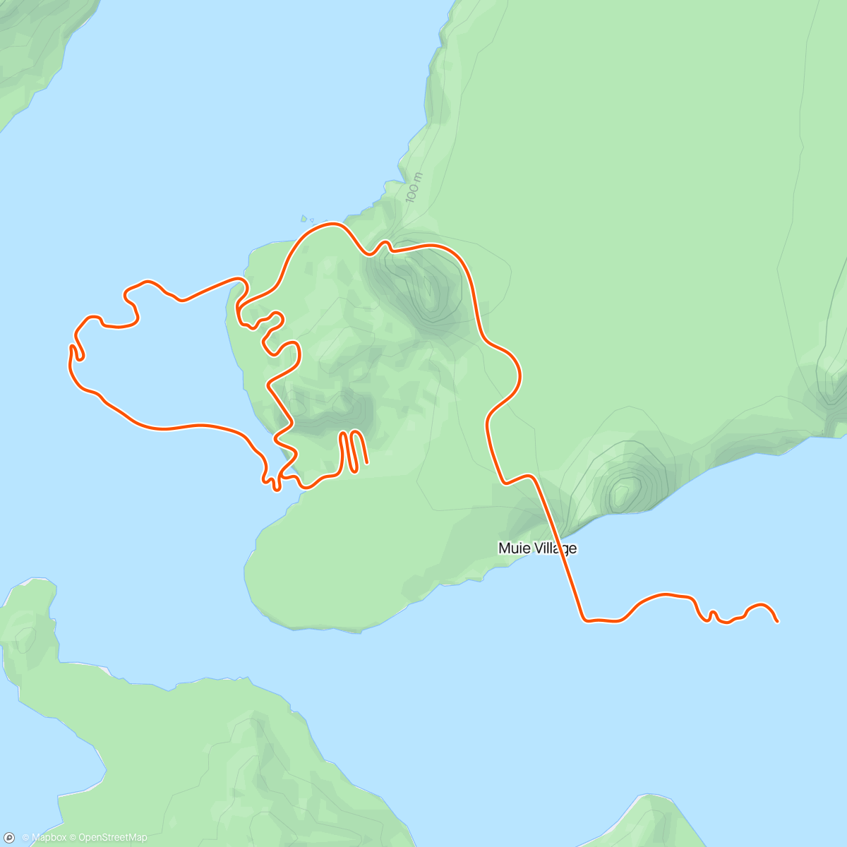 Map of the activity, Zwift - Group Ride: Cycle Nation