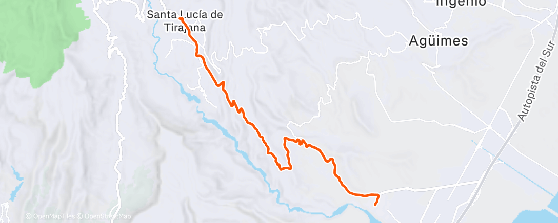 Map of the activity, Nog 1 ritje dan!