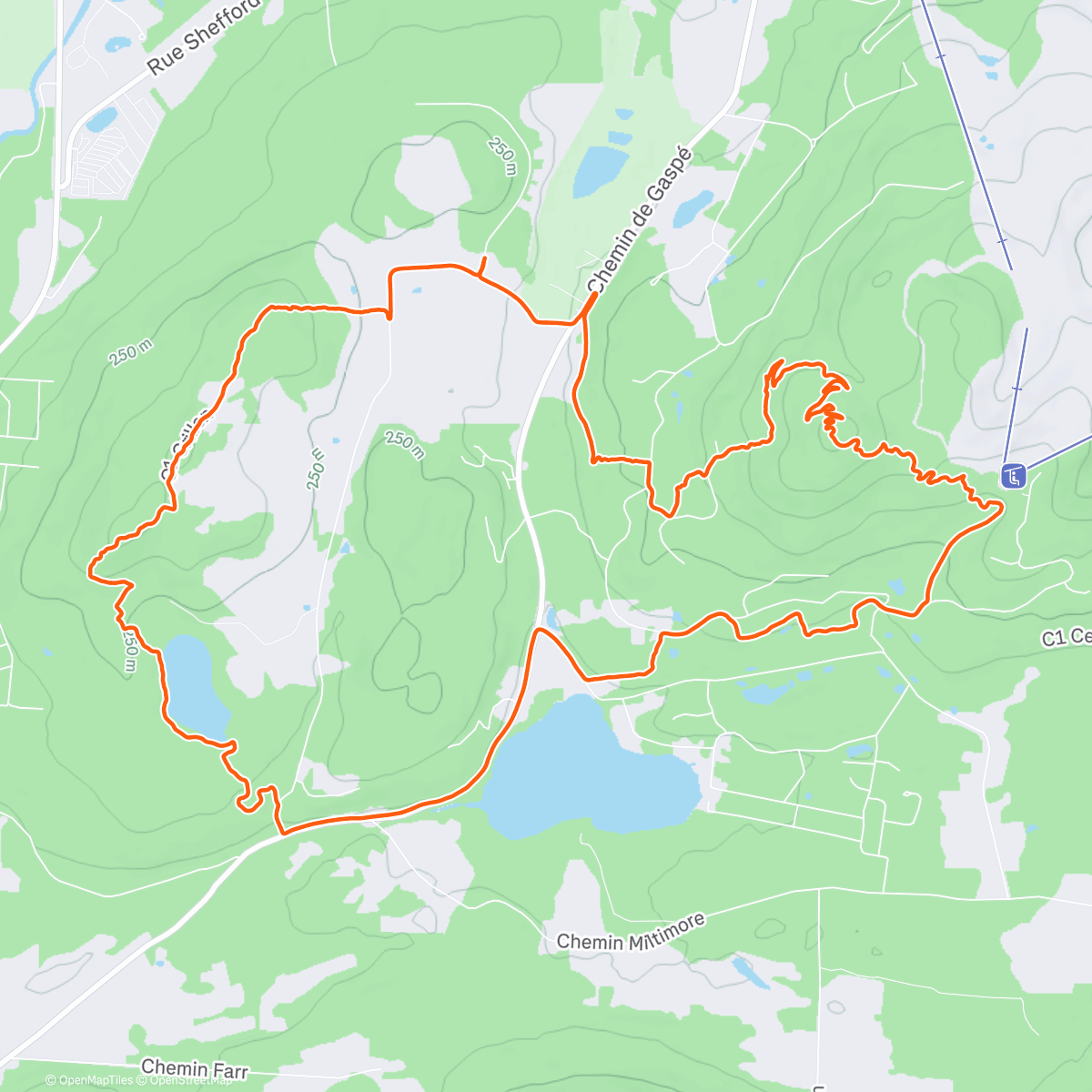 Map of the activity, Gale -> Bernard avec Elliot