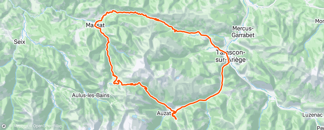 Carte de l'activité