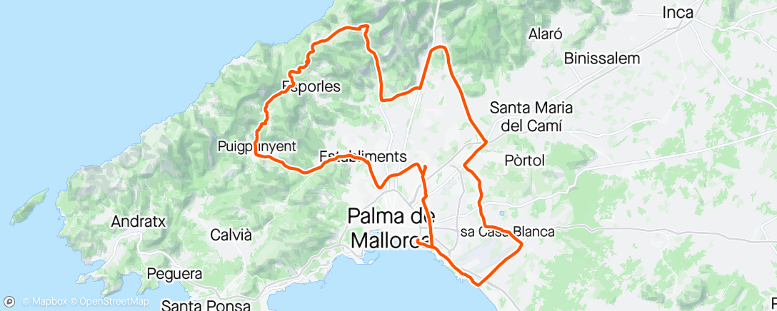 Karte der Aktivität „Mallorca dag 3.”