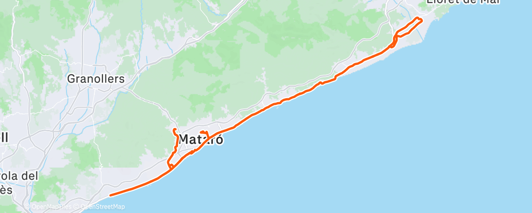 Map of the activity, Primera del 26,mi vida 🚴sigue igual,hoy solo cambia la temperatura