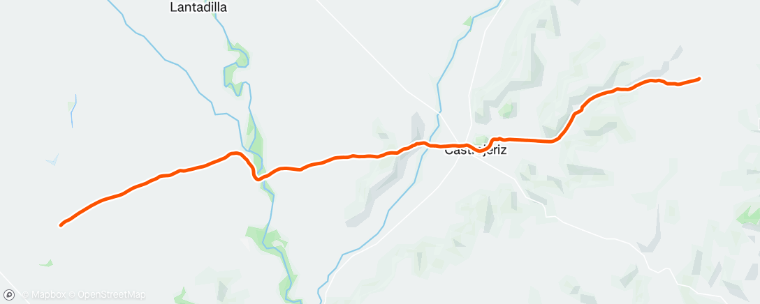 Map of the activity, 15: Fuente Sidres to Boadilla del Camino
