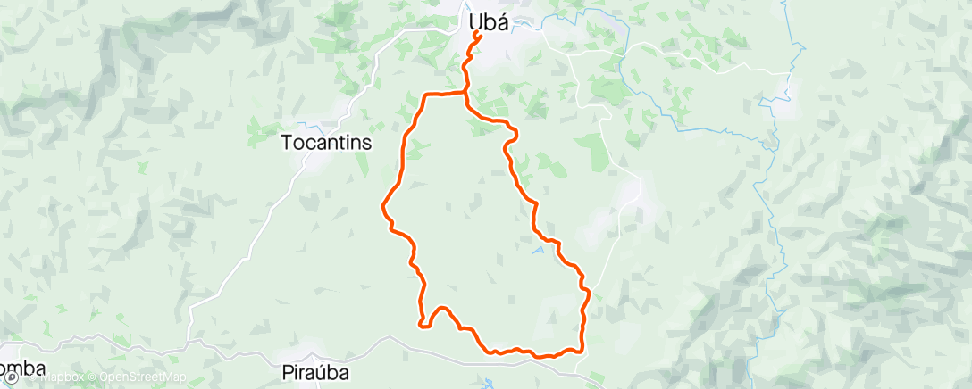 Map of the activity, Pedal Racha Pau x Campestre x Sobral x Parada Moreira