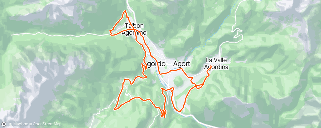活动地图，Giro mattutino Gravel #concatour
