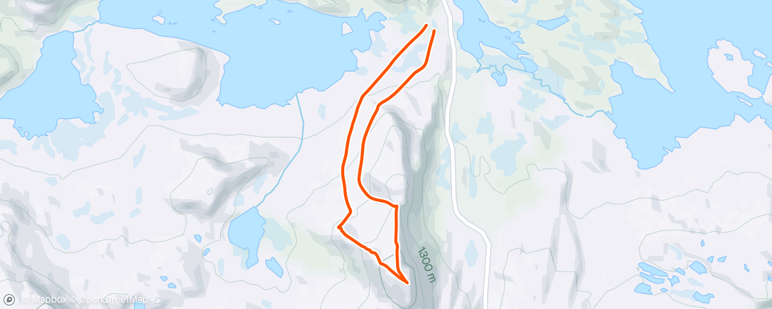 Mapa de la actividad, Bitihorn