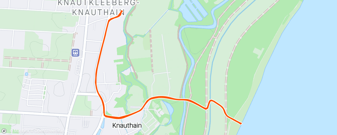 Mapa de la actividad (Abendradfahrt)