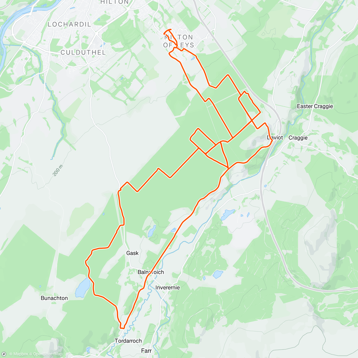 Map of the activity, ☁️ Daviot in the Snow-AE