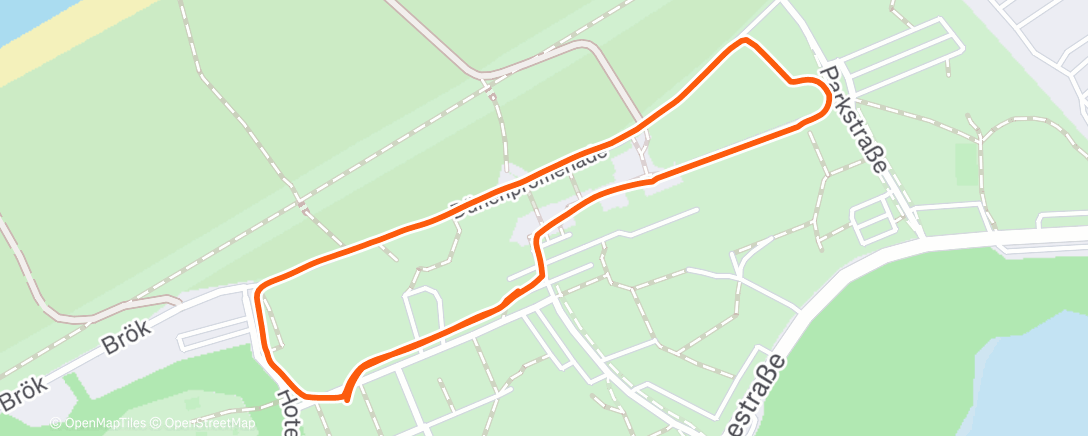 Карта физической активности (Nachtspaziergang)