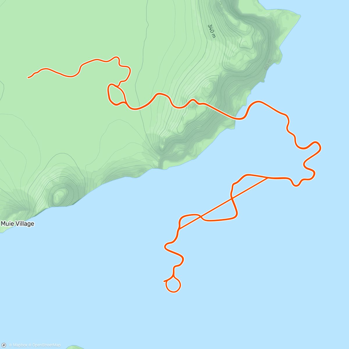 Map of the activity, Zwift - Pacer Group Ride: Watopia's Waistband in Watopia with Maria