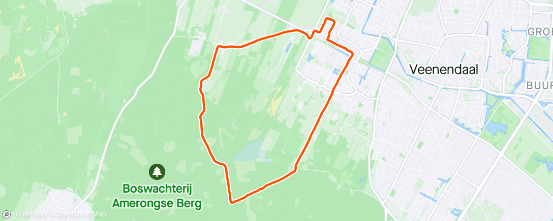 Map of the activity, Beentjes in beweging houden