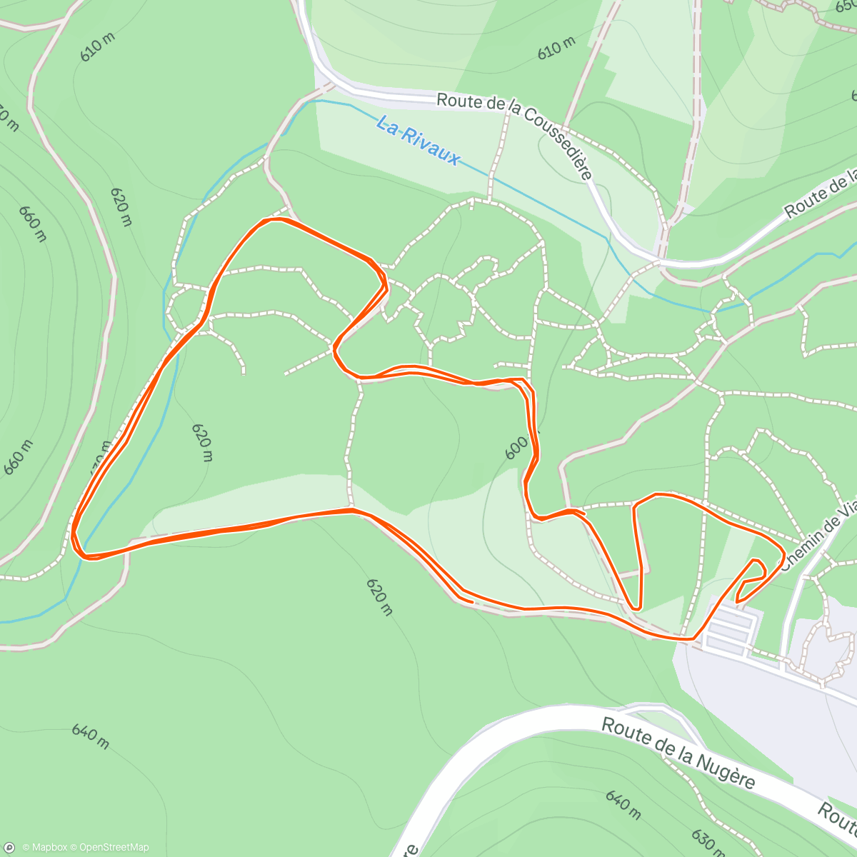 Map of the activity, Cross Volvic Challenge équipe mixte avec Running Shop 🥈🧡🩵