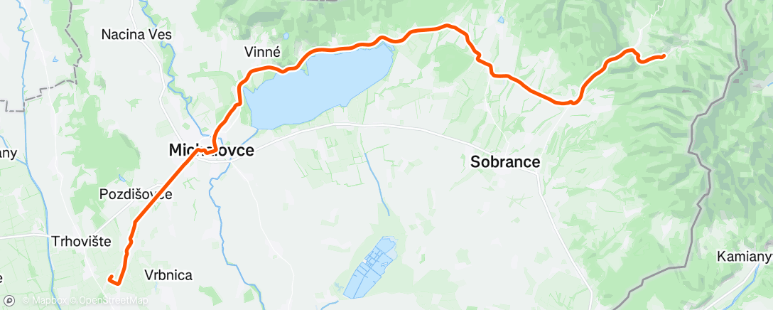 Map of the activity, Slovakia Divide 2025 ~ transfer
