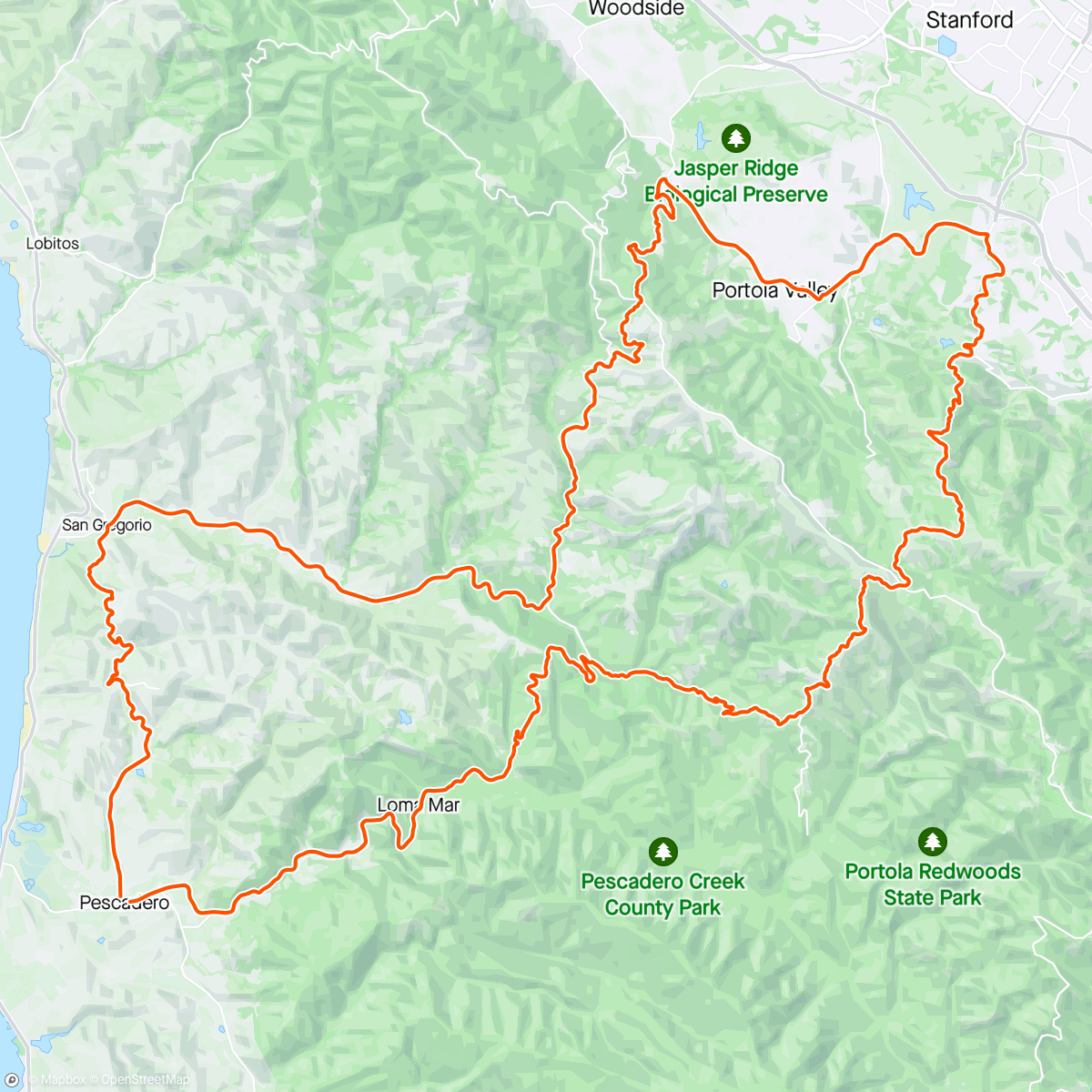 Map of the activity, Day 2