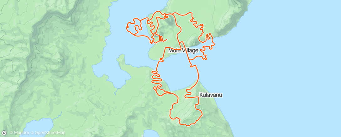 Mapa da atividade, Zwift - Climber's Gambit in Watopia