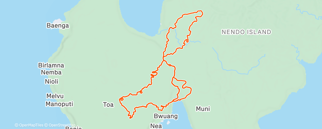 Mappa dell'attività Paar ‘blokjes’ op Zwift