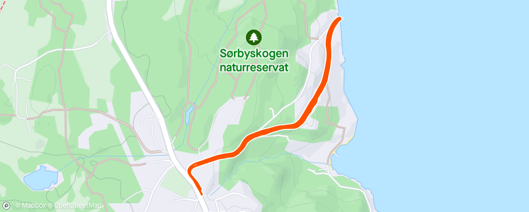 Map of the activity, 5x Torvvik
