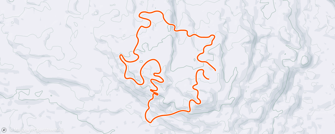 Map of the activity, indieVelo - Workout: Over/Under Ten's