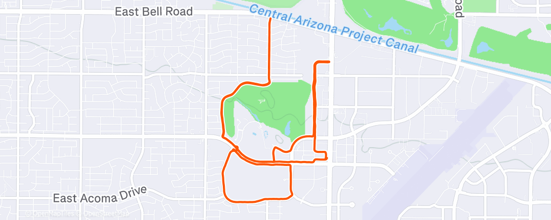 Map of the activity, Saturdays with Sam