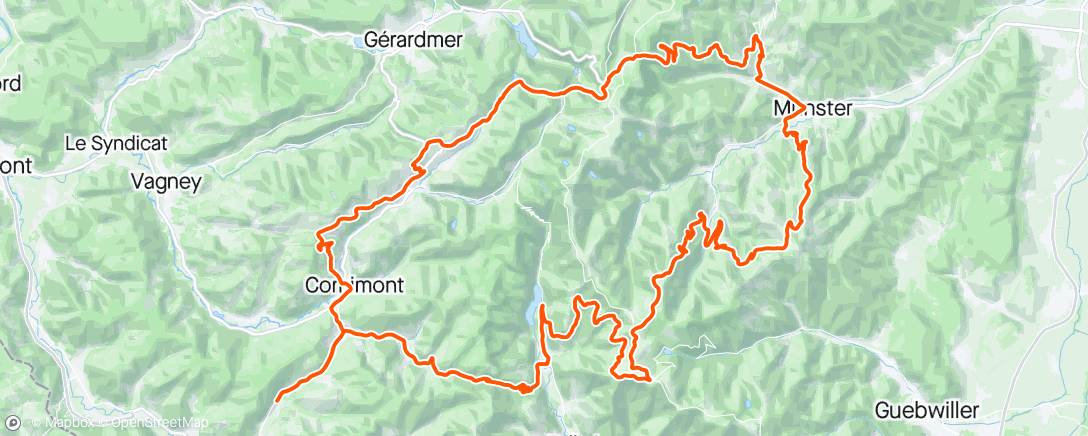 Map of the activity, Kudos voor onszelf, Vosges 🌧️🌧️🌧️🌧️🌧️🌧️🌧️🌧️