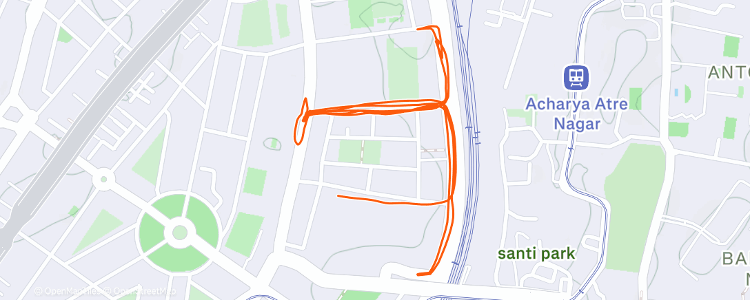 Карта физической активности (600mX5, 2 minute walk)