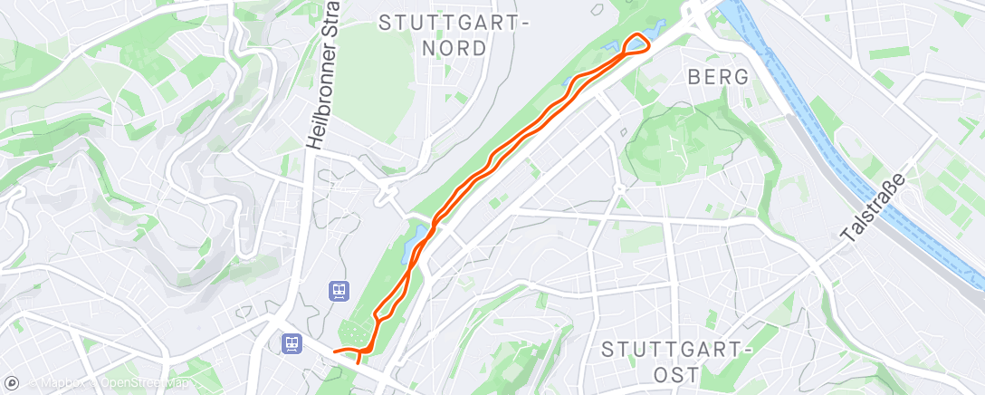 「SportScheck Stuttgart Lauftreff, ab Kronenstraße 3.」活動的地圖