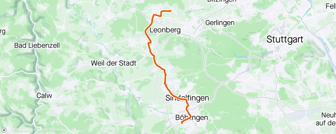 Map of the activity, Heimgeballert
