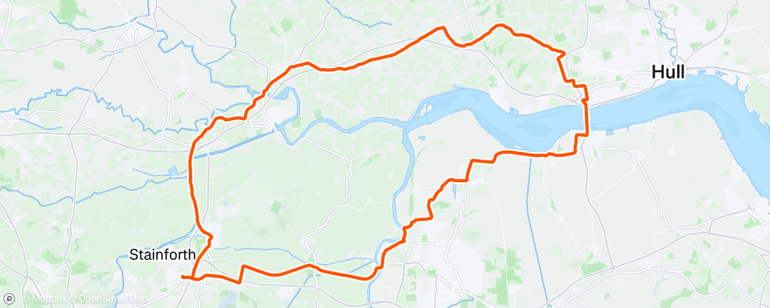 Map of the activity, Humber Loop