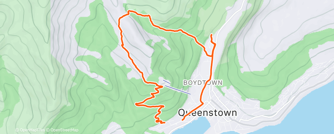 Map of the activity, Evening E-Mountain Bike Ride