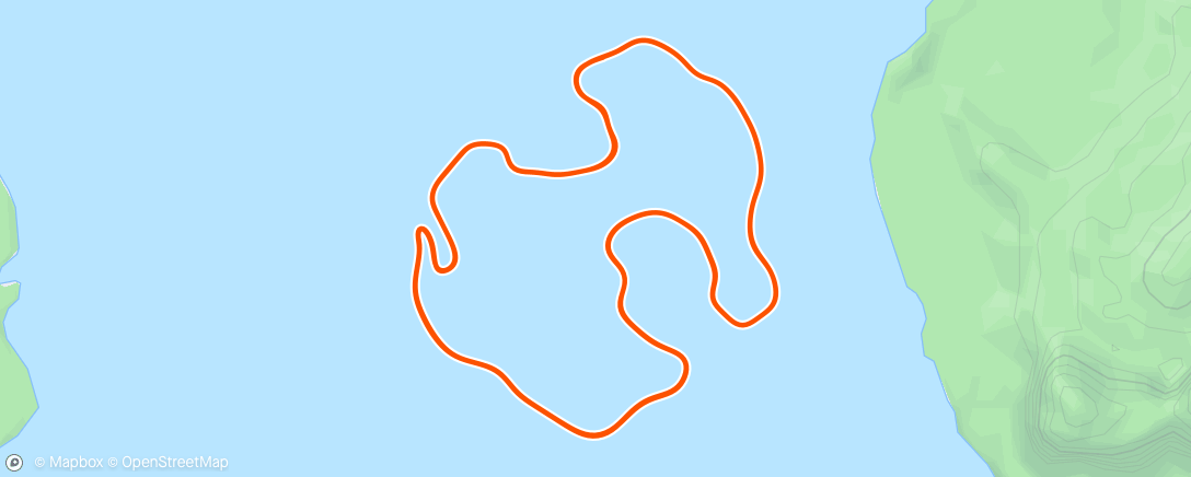 Mapa da atividade, Zwift - Pacer Group Ride: Volcano Circuit in Watopia with Miguel