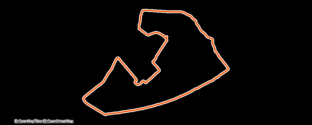 Map of the activity, Ochtendwandeling