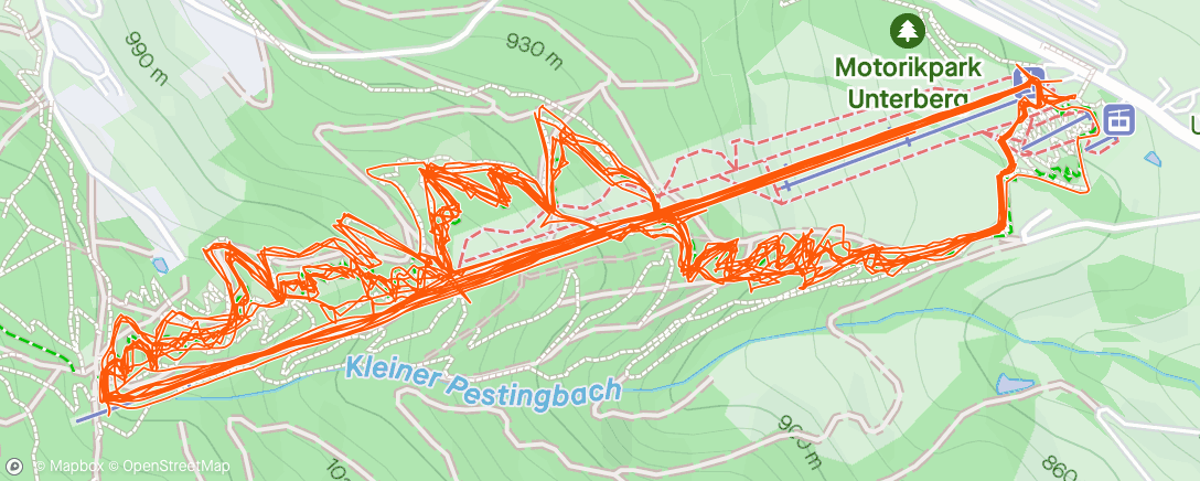 Kaart van de activiteit “Bike Fahrt”