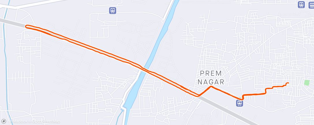 Map of the activity, 🏃‍♂️🏃‍♂️
