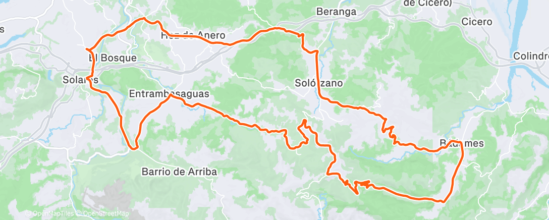 Map of the activity, Free